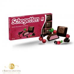 Schogetten Fine Dark Cranberry Chocolate 100 g